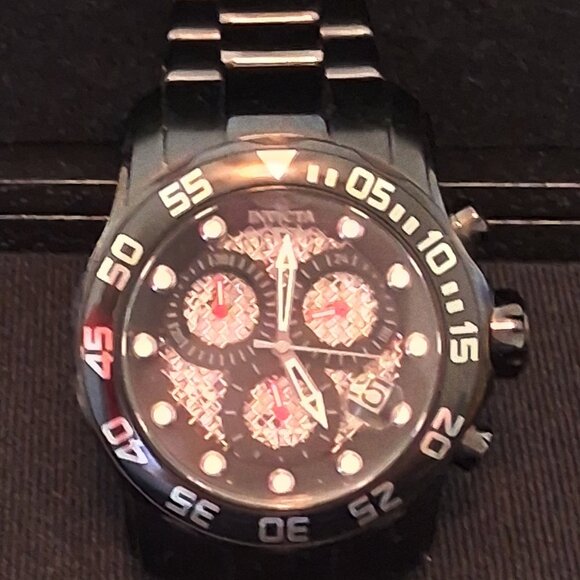 Invicta Pro Diver Chronograph Watch Master of the Oceans Model No. 19838 - Picture 3 of 8